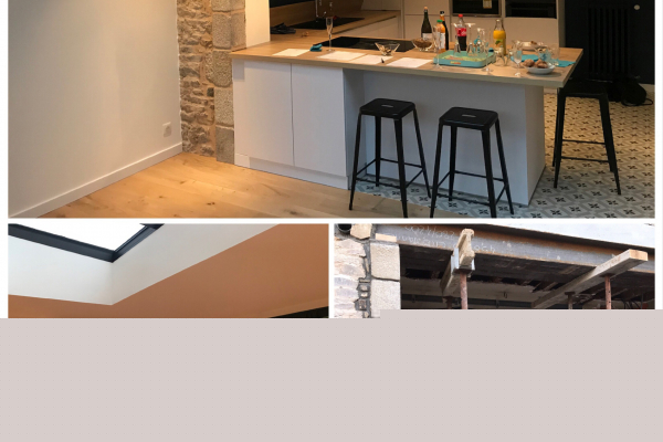 Extension vannes cloison seche isolation