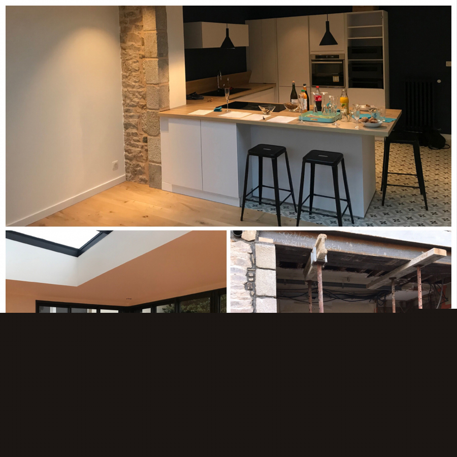 Extension vannes cloison seche isolation